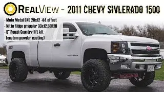RealView - Lifted 2011 Chevy Silverado 1500 w/ 20