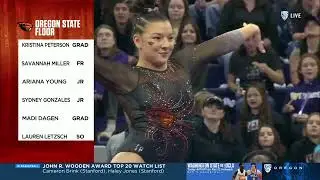 Kristina Peterson (Oregon State) 2023 Floor