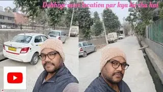 Aaj apni location par temple hospital and park ka nazara dikhaya #viral 