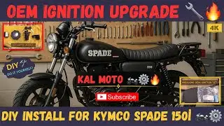OEM Ignition Upgrade for KYMCO Spade 150i | Full DIY Step By Step Install Guide 🏍️⚙️🔥#diy #motovlog