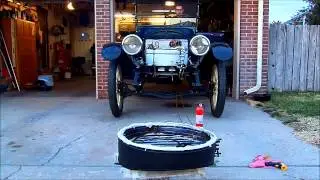 Stanley Steamer Burner Test