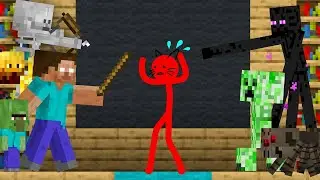 I voiced over Monster School - Animation vs. Minecraft Shorts Ep 27
