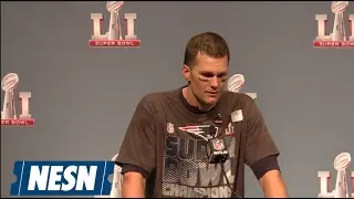 Tom Brady Super Bowl LI Full Postgame Press Conference