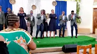 Zither Harmony A Farewell Performance At Their Album Launch At UNZA Chapel Titled Adada. #acapella