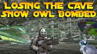 Losing Blossom Cave | Insane Giga meat run | Ark PvP