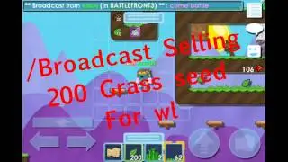 Growtopia- Fastest Way To Get WorldLocks /  FARMING GRASS