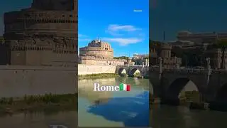 Castel Sant'Angelo 🇮🇹#travel #rome #vaticancity #italy #trend #yt #italytravel #shorts #viral#art#rm