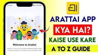 Arattai Messenger App kya hai aur Kaise USE kare | Full Guide | Whatsapp alternative Arattai App