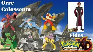 Pokemon XD Gale of Darkness Orre Colosseum Eldes Set