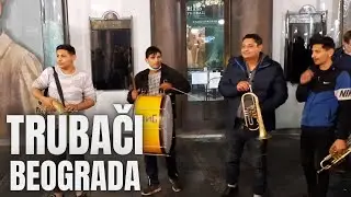 Trubači u Knez Mihailovoj - Beograd