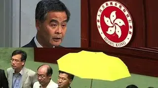 Hong Kong lawmakers reject 'fake democracy' package