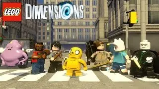 LEGO Dimensions - ALL Wave 6 Characters Unlocked Including Vehicles