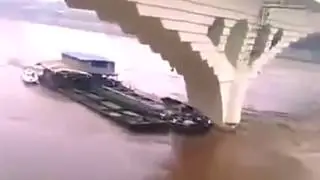 Strong River Currents Sends Boats Off Course