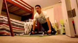 Max set of 175 iron gym push ups to start the day!