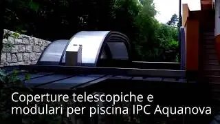 Copertura / tetto apribile / scorrevole in automatico da Aquanova da Bologna