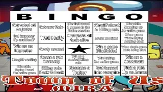 Moded Among Us BINGO!!! !Private Salmon Lobby