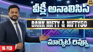 Weekly Analysis Bank nifty Prediction | Nifty50 Post & Pre Market Analysis #telugutradershyam