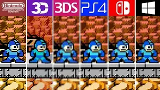 Mega Man 1 (1987) NES vs 3D vs 3DS vs PS4 vs Switch vs PC (Which One is Better?)