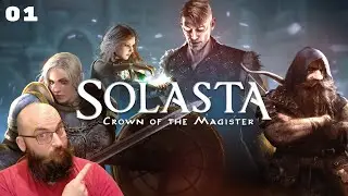 Solasta Crown of the Magister | Turn Based Tactical RPG | Ep 1