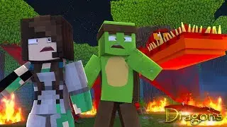 TINYTURTLE CRASHES SCUBA STEVE'S DATE! - Minecraft Dragons