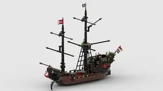 Lego Pirate Ship/ Brig v2.0