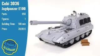 COBI 3036 Jagdpanzer E100 - Speed Build Review