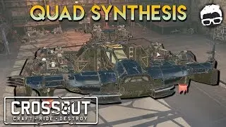 Crossout -- Quad Synthesis Hovercraft