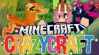 Gazelles & A Pet Dragon! | Ep 10 | Minecraft Crazy Craft 3.0