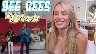 Bee Gees-Words!! On The Ed Sullivan Show!!  My First Time Hearing!!!