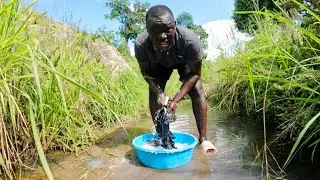 4hrs LOOKING FOR WATER IN THE VILLAGE || African village life.