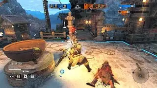 DEFLECT MASTER! 3 back to back deflects 1v3  anti gank For Honor