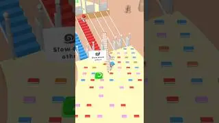 #shorts video viral 🤩 bridge race game download now 😎🤓 😇