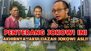Penyerang Jokowi ini Akui Bahwa Tuduhan Ijazah Jokowi Palsu, Gosip Politik Belaka