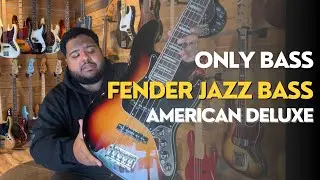 FENDER JAZZ BASS AMERICAN DELUXE - BASSCENTER (Only Bass)