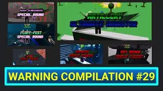 Roblox Survive The Disasters Reborn | Warning Compilation #29