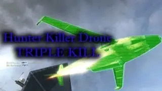 Black Ops 2 Triple Hunter Drone Kill ( First Ever )