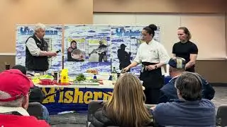 NJ boat show Friday &ldquo;cook your catch&rdquo; 