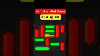 Hamster kombat mini game today |&nbsp;Hamster kombat mini game key | 31 August hamster kombat new key