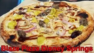 Blaze Fast-Fire'd Pizza at Disney Springs: Tour of Restaurant & Food, Walt Disney World