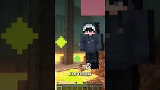 Eigener Skin als Totem?😍 #minecraft #minecrafthacks #texturepack #texturepacks #minecrafttotem