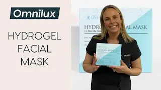 Omnilux Hydrogel Facial Mask, Your Omnlilux Device BFF!