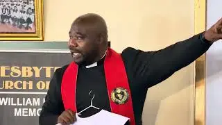 Rev Gijana - Presbyterian Church of Africa 2026 