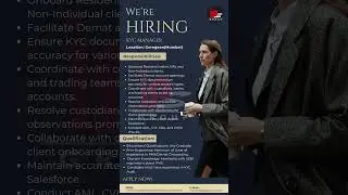 Job in Mumbai (KYC Manager)