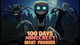 100 Days in minecraft horror mod got wrong really quickly