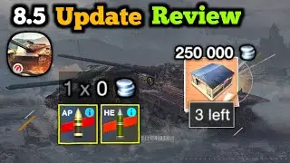 8.5 Update Review | Economy Changes Free Shells and Repair - Wot Blitz