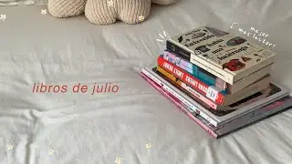 todos los libros que he leído en julio 📖