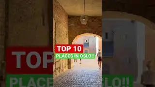 TOP 10 PLACES IN OLSO! Akershus Castle #shorts #norway #oslo #history #travel #viral
