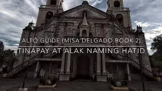 Tinapay at alak naming hatid (Song for the gifts - Misa Delgado Book 2) ALTO PART