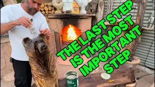 How to keep a wood sculpture from cracking
