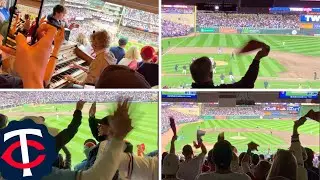 Атмосфера плей-офф на стадионе Target Field | Вторая игра раунда Wild Card 2023